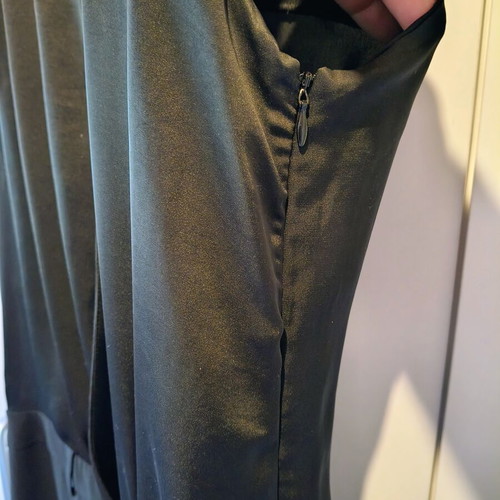 Access Fashion black satin crepe jumpsuit, size L-XL