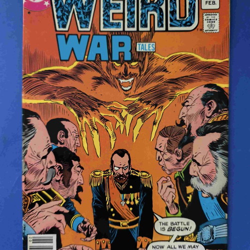 Weird War Tales 84 comic book used, English