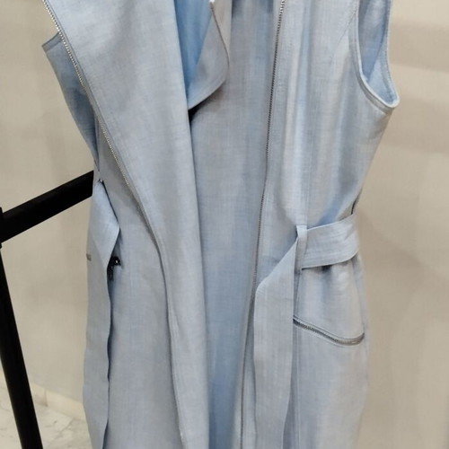 Calvin Klein dress new with tag, size US 8, blue trench style