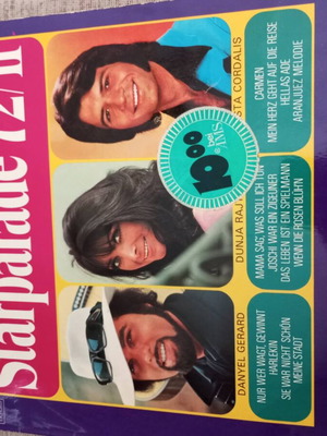 Starparade 72/ll vinyl like new with 12 German-language songs