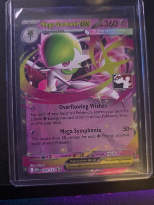 Mega Gardevoir EX MEG 060 stamped Pokemon card