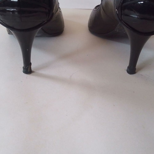 Rossi women's leather pumps used, size 40, black