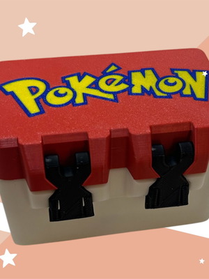 Pokémon 3D storage box for 100 cards new