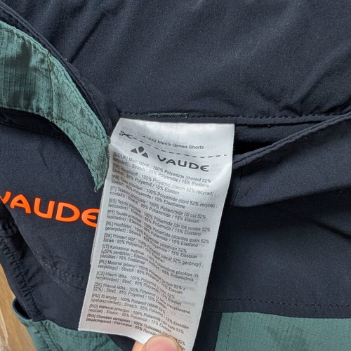 Vaude Men`s Qimsa Shorts dusty forest XXL like new