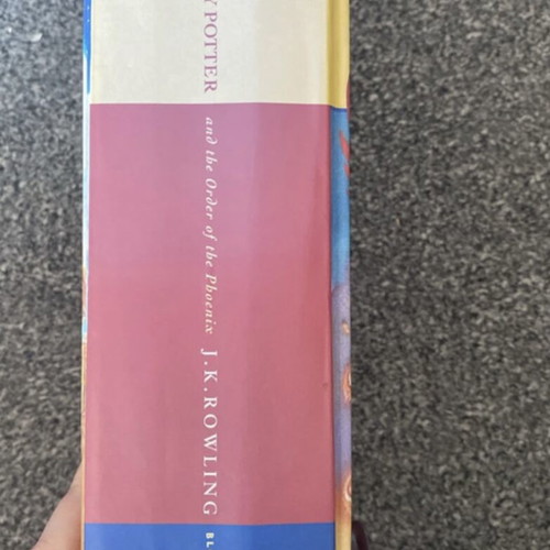 Harry Potter and the Order of the Phoenix book used, first edition, rare misprint