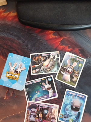 Rauman Raving Rabbids cards, pack of 56