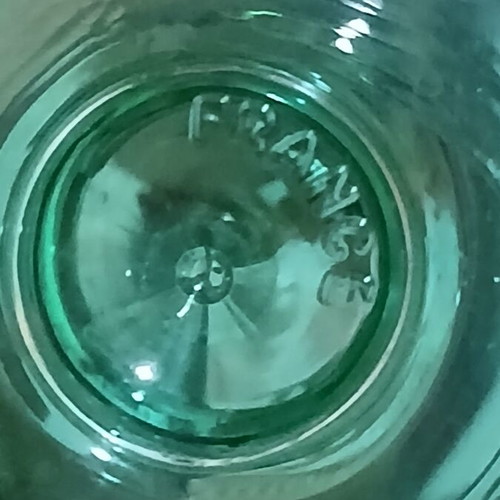 Luminarc Cavalier Emerald Green vintage liqueur glasses set of 4