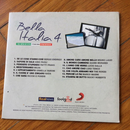 Bella Italia Collection music CD new