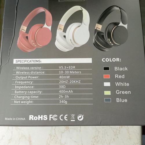 Wireless headphones sealed and new