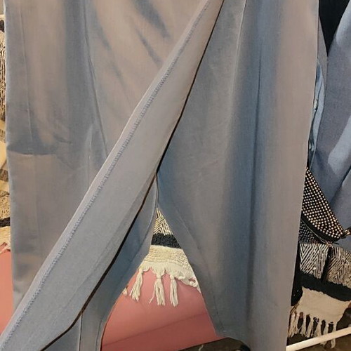 XXLOVE Plus Size Pants New Gray With Zipper