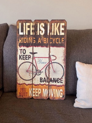 Decorative wall frame Bicycle like new