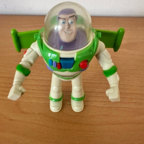 Buzz Lightyear Toy Story 1 figure used, collectible McDonald 2000