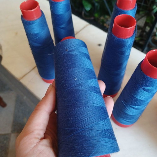Alterfil TKT150 sewing thread set of 6 used, royal blue