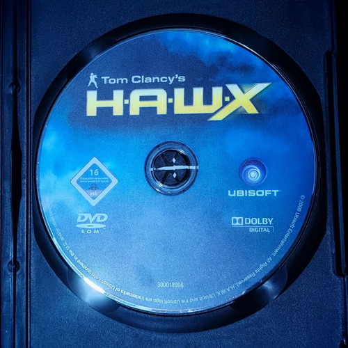 Tom Clancy's H.A.W.X. PC DVD-ROM flight combat game like new