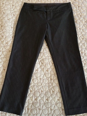 Γυναικείο ριγέ παντελόνι Mexx Fashion σαν καινούργιο, γκρι, μέγεθος M