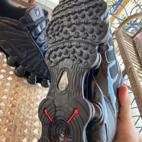 Nike Shox sneakers, black, size 46
