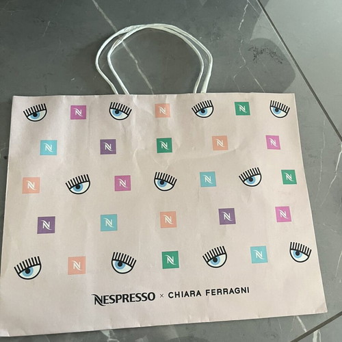 Chiara Ferragni Nespresso Shopper used