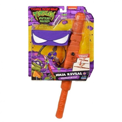 Turtles Mutant Mayhem Basic Roleplay Donatello Toy new, factory sealed
