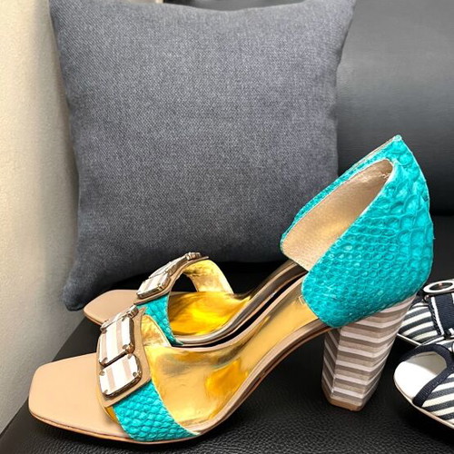 Women's high heel shoes new, genuine leather