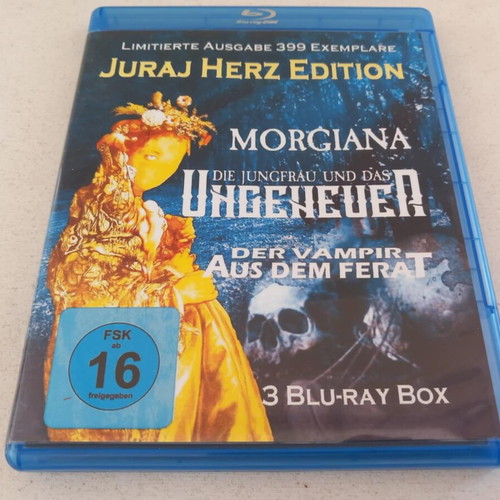 Juraj Herz Edition Blu-ray box set used, thriller with subtitles