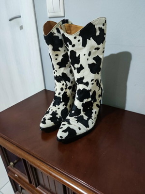 Jeffrey Campbell ankle boots, multicolor, size 38