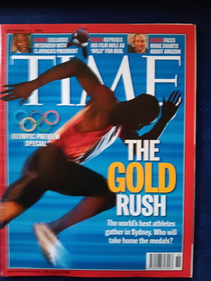 Time magazine Olympic Games 2000 like new