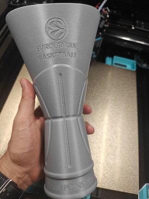 Τροπαίο EuroLeague Champions 2026 Olympiacos 3D printed σαν καινούργιο