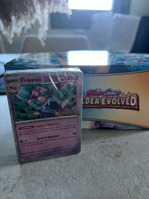 Tinkaton SVP 020 Pre Release Stamped Promo Paldea Evolved ντεκ σαν καινούργιο