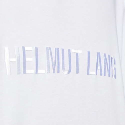 T-Shirt κοντομάνικη μπλούζα Helmut Lang logo λευκή μέγεθος Large καινούργιο
