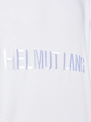 T-Shirt κοντομάνικη μπλούζα Helmut Lang logo λευκή μέγεθος Large καινούργιο
