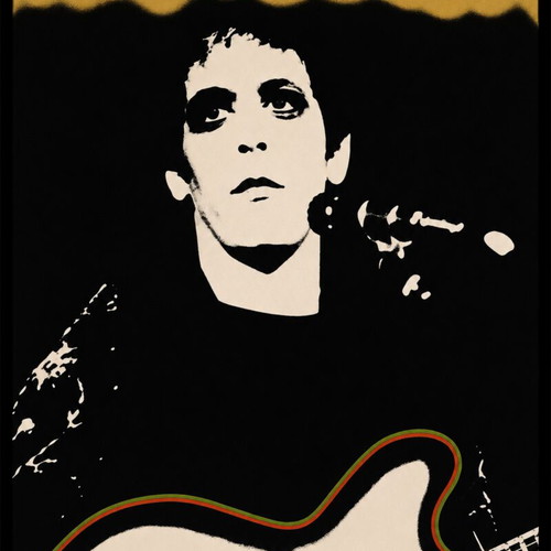 Lou Reed Transformer poster, 32×23cm with frame