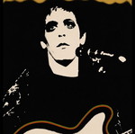 Lou Reed Transformer poster, 32×23cm with frame