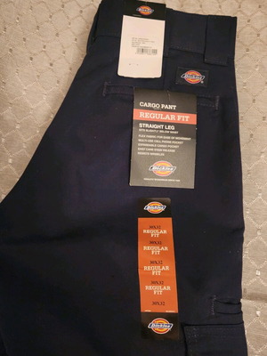 Dickies Cargo Παντελόνι Νέο Με Ετικέτες Σκούρο Μπλε Μέγεθος 30/32