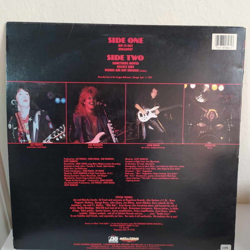 Frehley's Comet Live + 1 LP mini album like new, metal
