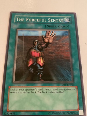 Forceful Sentry Rare DB1 like new Vintage Yugioh