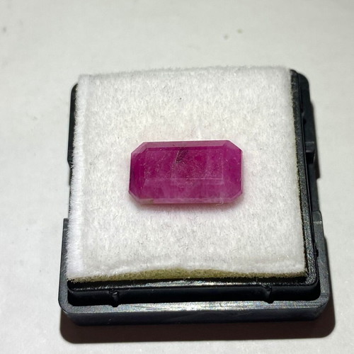 Natural Ruby Cut Stone new, 6.25ct from Afghanistan
