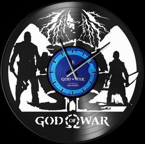 vinyl clock God of war Ragnarok