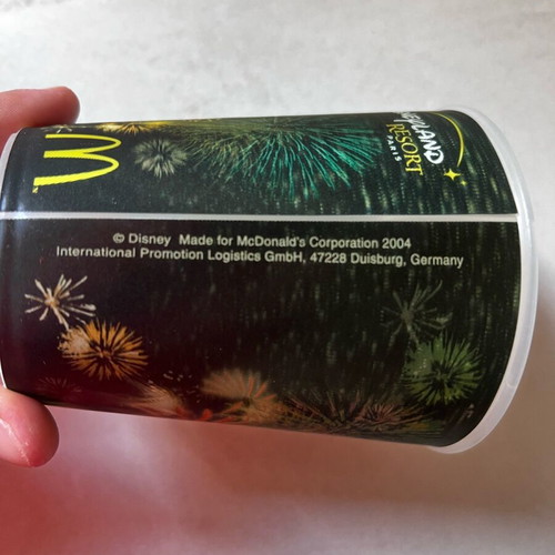 Disneyland x McDonalds 2004 3D mug like new