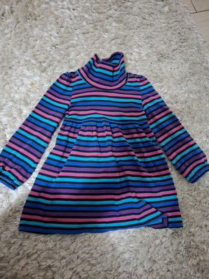 Sweet Millie blouse dress for 4-year-old girl like new, multicolored