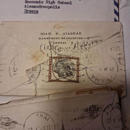 Envelopes from 1950s to 1980s used, assorted pack