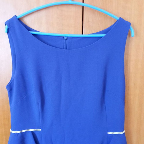 Winter dress blue Gianni Rodini like new