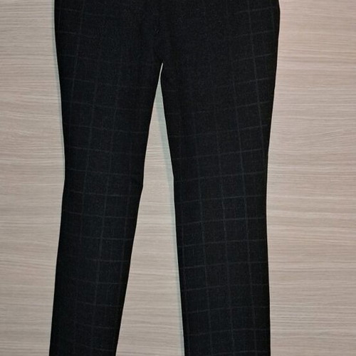 Checked pants black TOI AND MOI size S like new