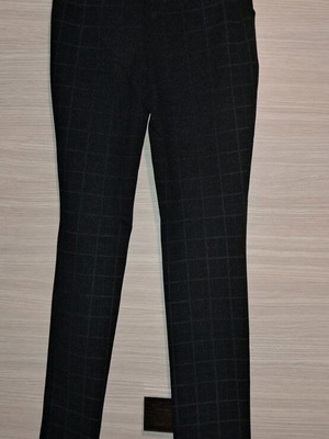 Checked pants black TOI AND MOI size S like new