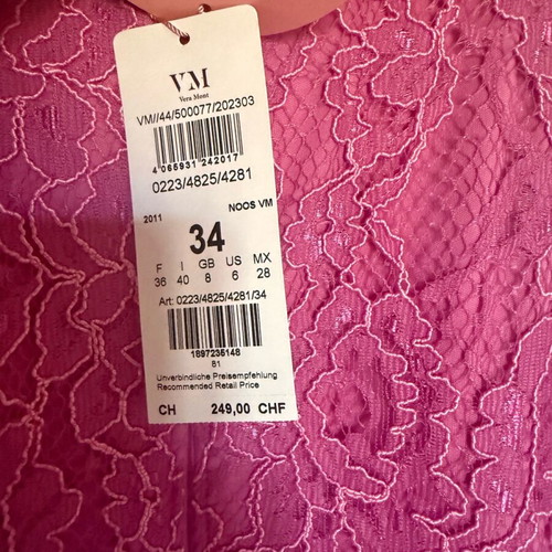 Cocktail dress new, pink, sizes XS and S