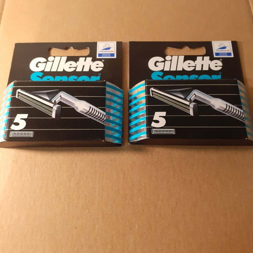 Gillette Sensor Excel Replacement Shaving Heads new, pack of two