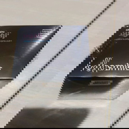 HellosSmile Black Edition ενεργός άνθρακας καινούργιο, φυσική λεύκανση δοντιών