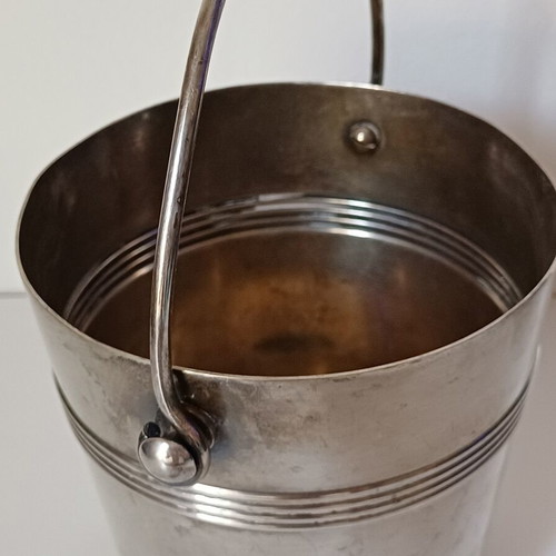 Christofle Gallia Biarritz Vintage Silver-Plated Ice Bucket used