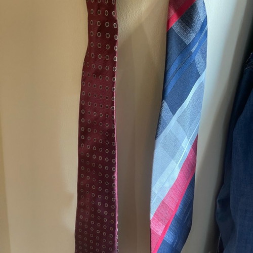Vintage silk ties used