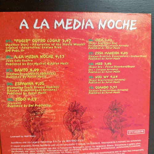 Carnaval do Brasil & Kaoma A La Media Noche 2 CD set like new, Latin/Samba