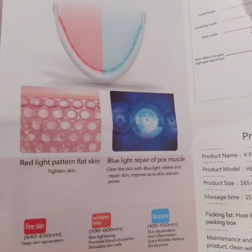 Led Therapy Facial Massage Device new